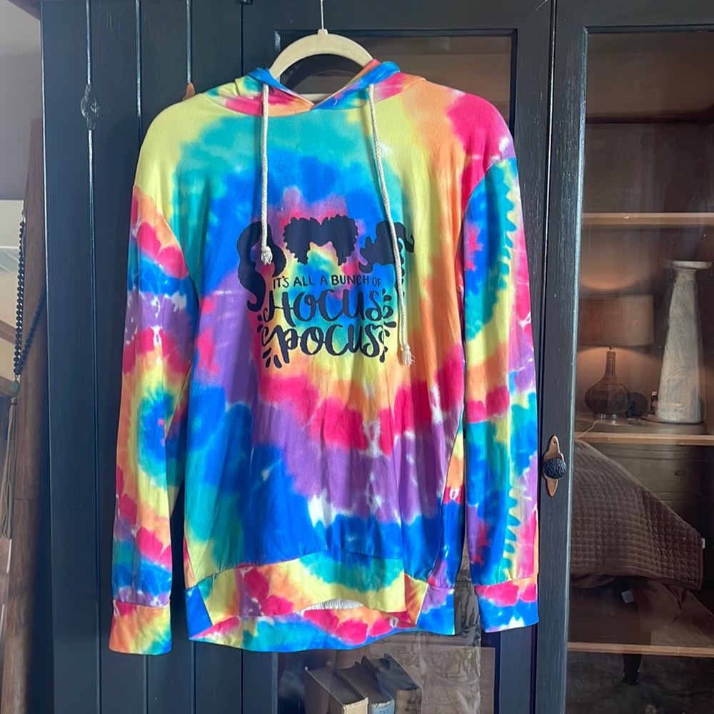 Halloween tie dye shirt
